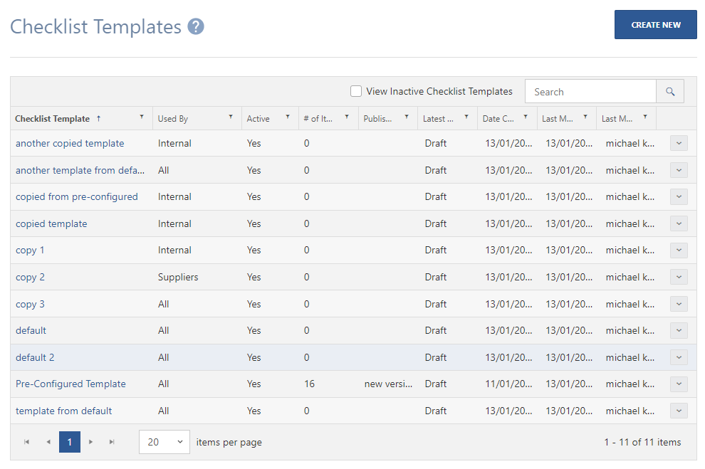 Apqp Ppap Checklist Template List Page Net Inspect